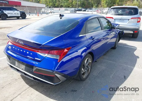 2024 Hyundai Elantra Limited z USA, uszkodzony, nr VIN KMHLP4DG7RU724308